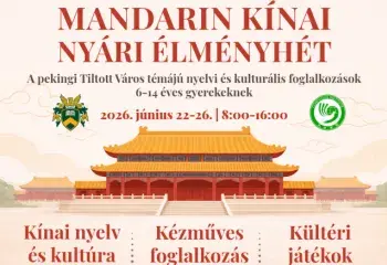 Mandarin Kínai Nyári Élményhét